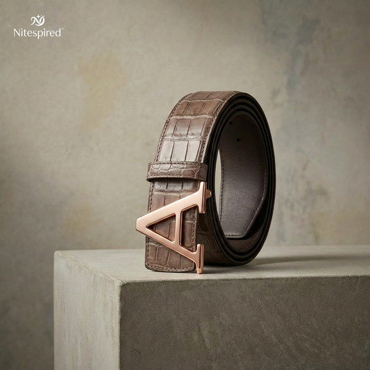 Nitespired™ Aurex Croc Signature Belt
